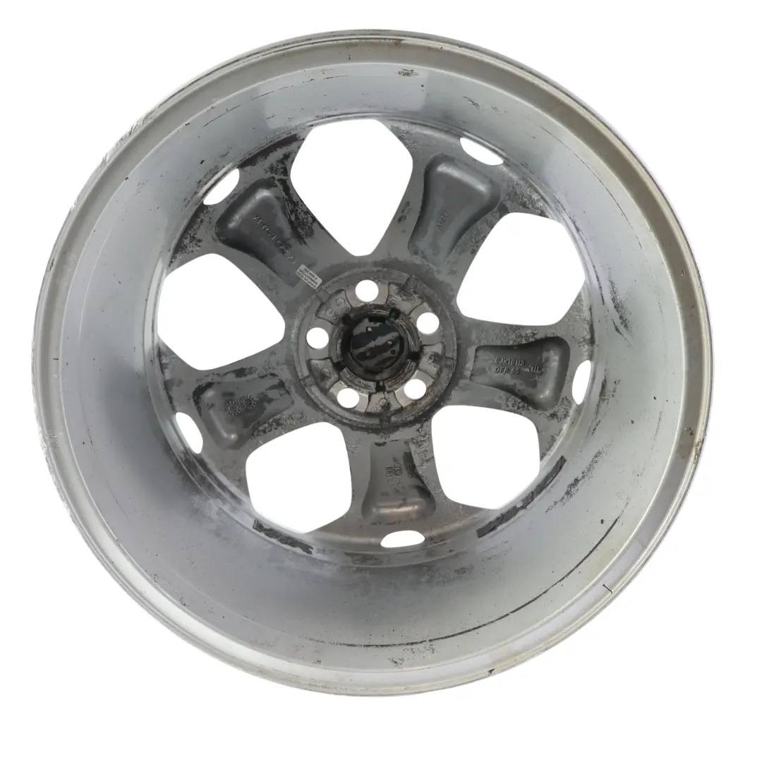 Mk4 Alloy Wheel Rim Silver 5 Spoke 18" 8J ET:55 to Ford Mondeo with Part number BS7J-FA Ford Mondeo Mk4 Alloy Wheel Rim Silver 5 Spoke 18" 8J ET:55 - SKU BS7J-FA-3 - Part number BS7J-FA