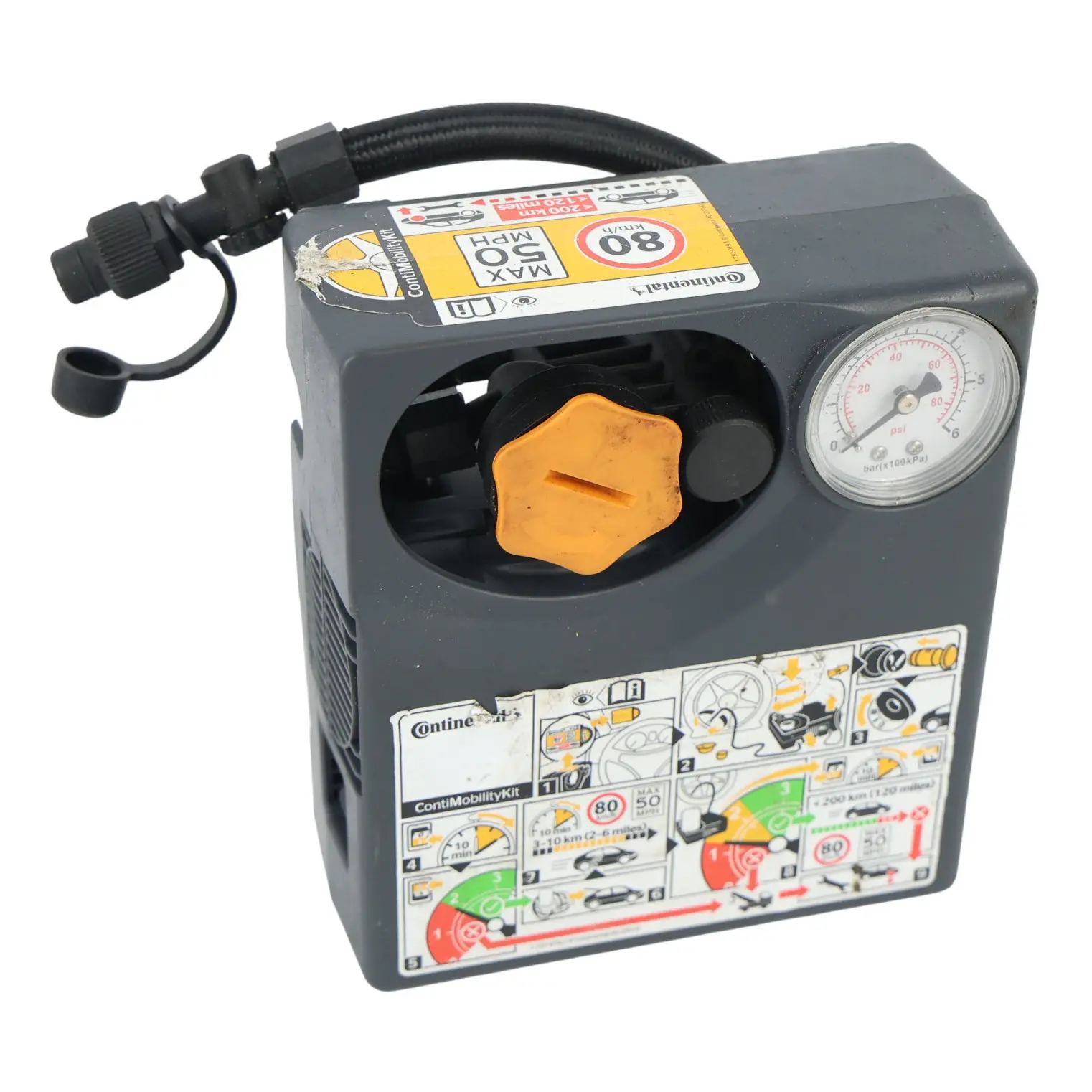 Ford Continental Reifen Kompressor 12V 15A 180W CONTIMOBILITYKIT