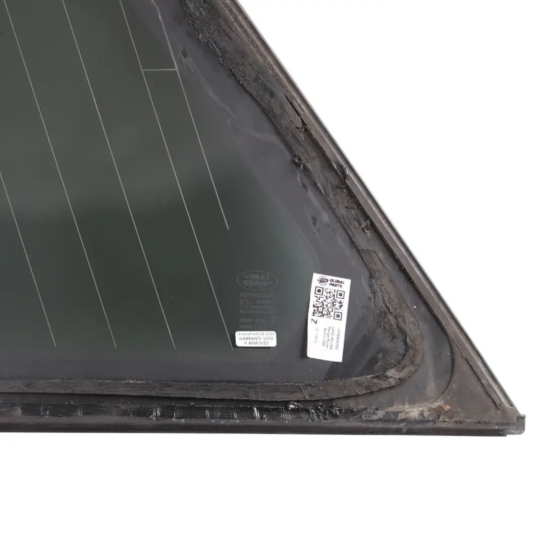 Quarter Window Glass Rear Right O/S AS3 to Range Rover Sport L320 with Part number CPB500782 Range Rover Sport L320 Quarter Window Glass Rear Right O/S AS3 - SKU CPB500782 - Part number CPB500782