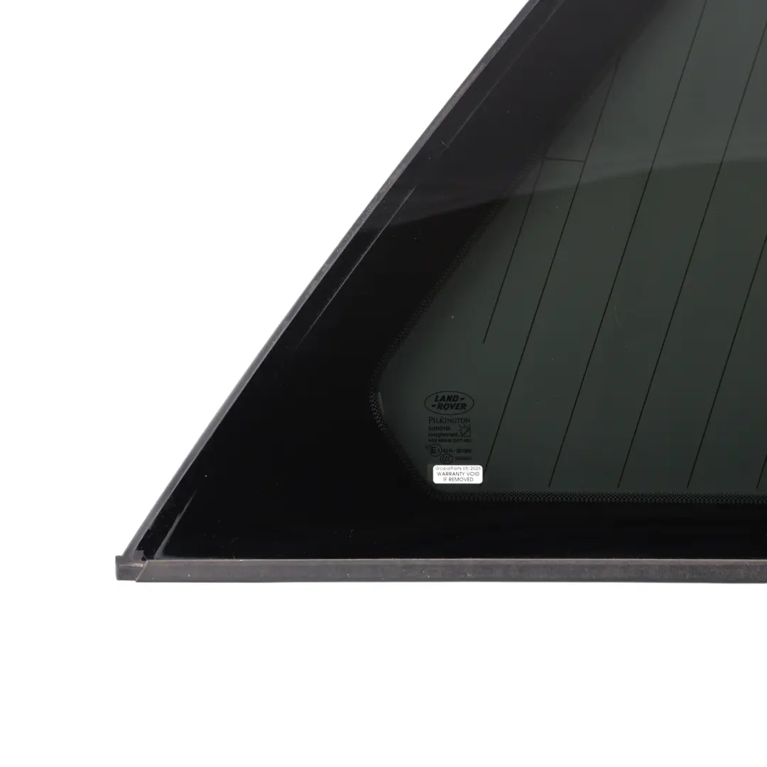 Quarter Window Glass Rear Right O/S AS3 to Range Rover Sport L320 with Part number CPB500782 Range Rover Sport L320 Quarter Window Glass Rear Right O/S AS3 - SKU CPB500782 - Part number CPB500782