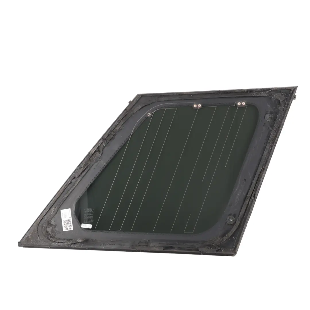 Quarter Window Glass Rear Left N/S AS3 to Range Rover Sport L320 with Part number CPB500792 Range Rover Sport L320 Quarter Window Glass Rear Left N/S AS3 - SKU CPB500792 - Part number CPB500792