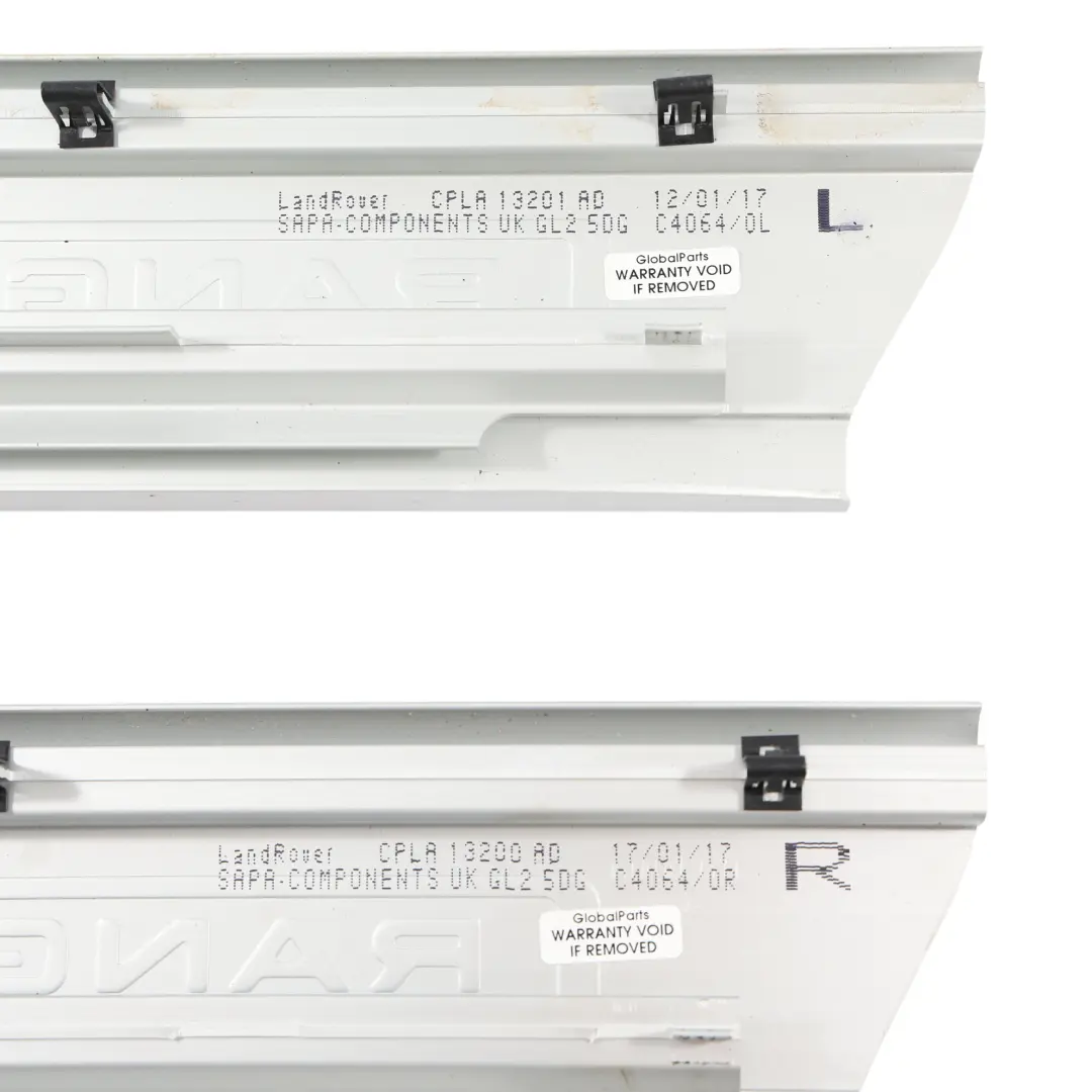 Listwa Progu Drzwi Przednia Tylna Zestaw do Range Rover Sport L494 Vogue L405 o numerze CPLA-13201-AD Range Rover Sport L494 Vogue L405 Listwa Progu Drzwi Przednia Tylna Zestaw - SKU CPLA-13201-AD-1 - Numer Części CPLA-13201-AD