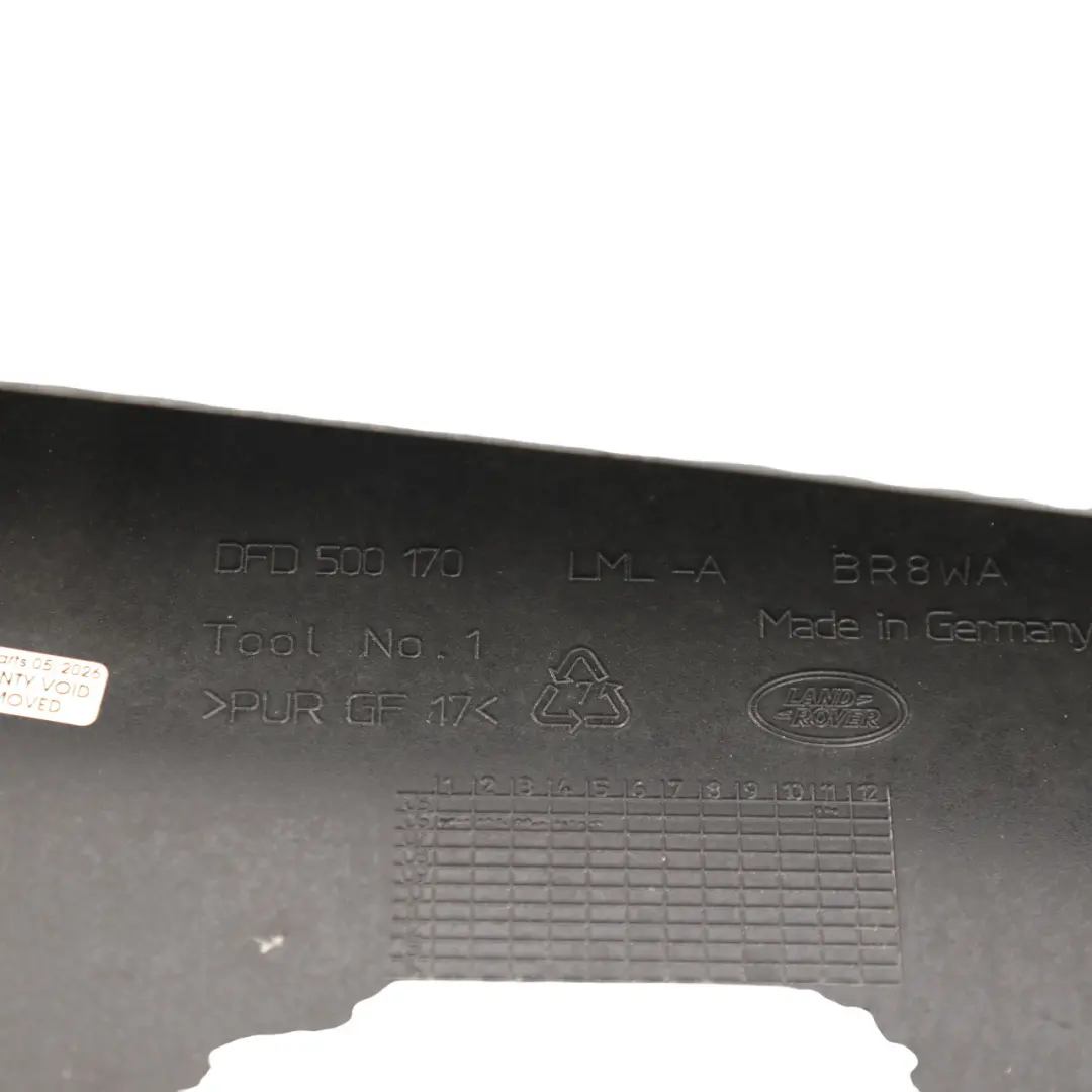 Range Rover Sport L320 Rear Tailgate Spoiler Java Black - 697 - SKU DFD500170LML-JAB - Part number DFD500170LML