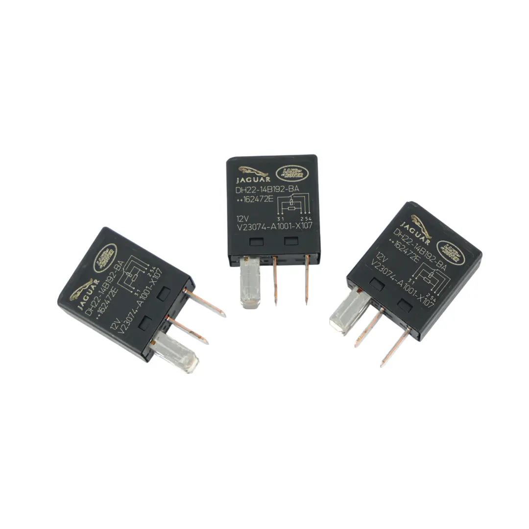 Relé 4 Pines 12V 20A Set x3 para Range Rover Evoque L538 con número de pieza DH22-14B192-BA Range Rover Evoque L538 Relé 4 Pines 12V 20A Set x3 - SKU DH22-14B192-BA-1 - Número de pieza DH22-14B192-BA
