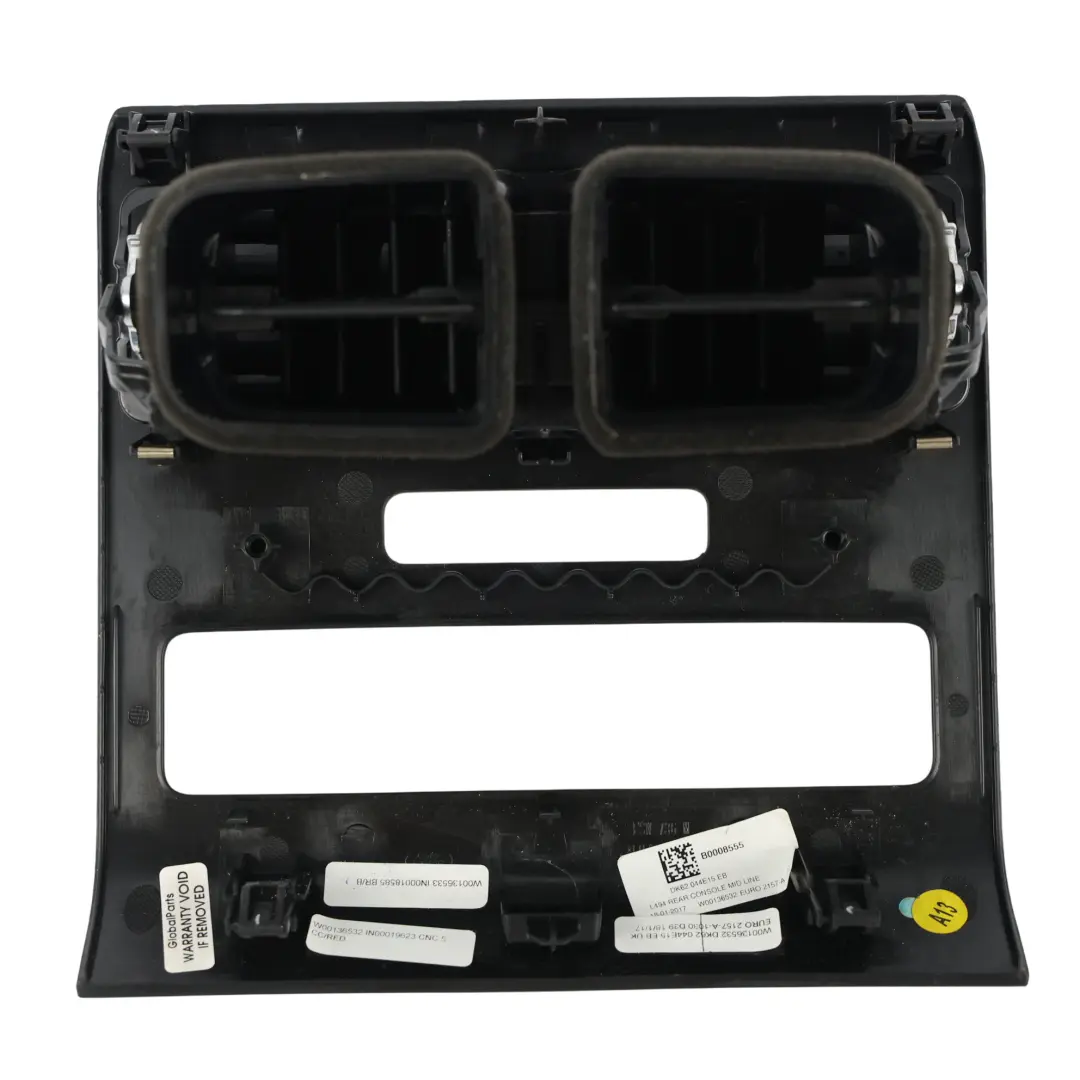 Centre Console Air Vents Aluminium to Range Rover Sport L494 Rear with Part number DK62-044E15-EB Range Rover Sport L494 Rear Centre Console Air Vents Aluminium - SKU DK62-044E15-EB - Part number DK62-044E15-EB
