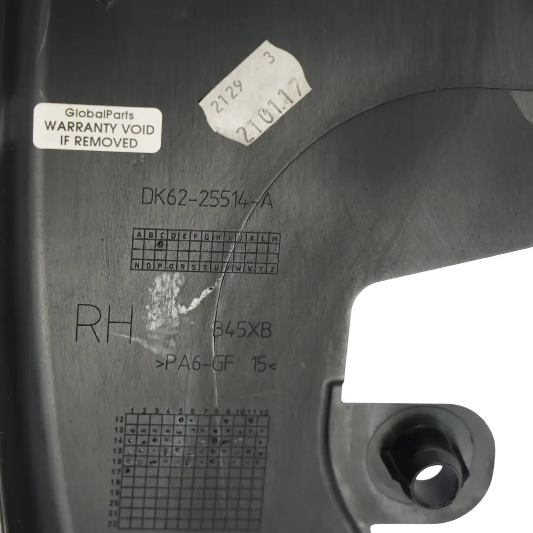 Range Rover Sport L494 Fensterrahmen Zierleiste Hinten Rechts - SKU DK62-25514-A - Teilenummer DK62-25514-A