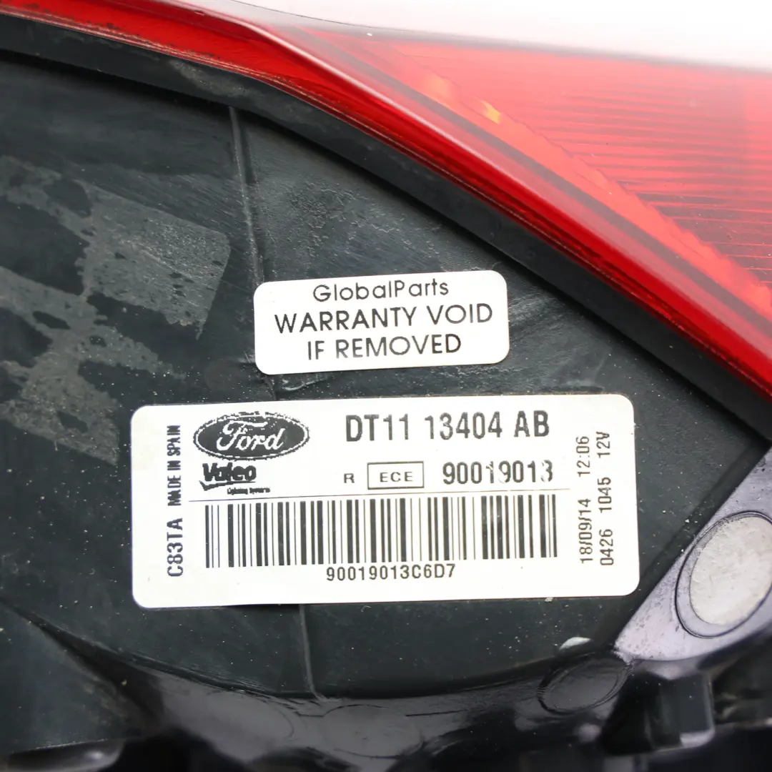 Mk2 Rear Tail Light Lamp Right O/S to Ford Transit Connect with Part number DT11-13404-AB Ford Transit Connect Mk2 Rear Tail Light Lamp Right O/S - SKU DT11-13404-AB-1 - Part number DT11-13404-AB