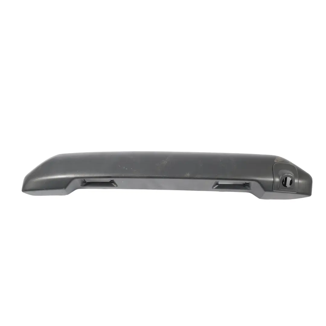 Trim Cover Number Plate Moulding to Ford Transit Connect Tailgate with Part number DT11-13555-AFW Ford Transit Connect Tailgate Trim Cover Number Plate Moulding - SKU DT11-13555-AFW - Part number DT11-13555-AFW