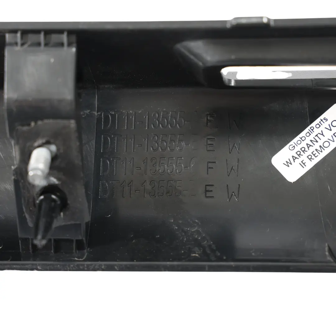 Ford Transit Connect Tailgate Trim Cover Number Plate Moulding - SKU DT11-13555-AFW - Part number DT11-13555-AFW