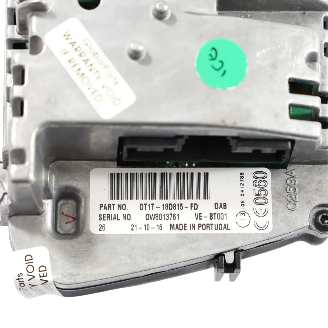 MK2 Radio Stereo Bedienfeld Kontrollpanel für Ford Transit Connect mit Teilenummer DT1T-18D815-FD Ford Transit Connect MK2 Radio Stereo Bedienfeld Kontrollpanel - SKU DT1T-18D815-FD - Teilenummer DT1T-18D815-FD