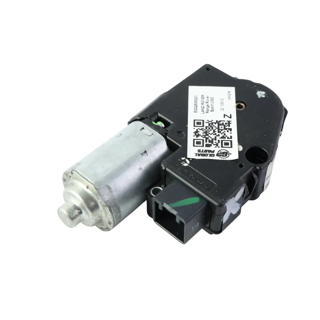 Panoramic Sunroof Regulator Electric Motor EGQ500020 to Range Rover Sport L320 with Part number EGQ500021 Range Rover Sport L320 Panoramic Sunroof Regulator Electric Motor EGQ500020 - SKU EGQ500021 - Part number EGQ500021