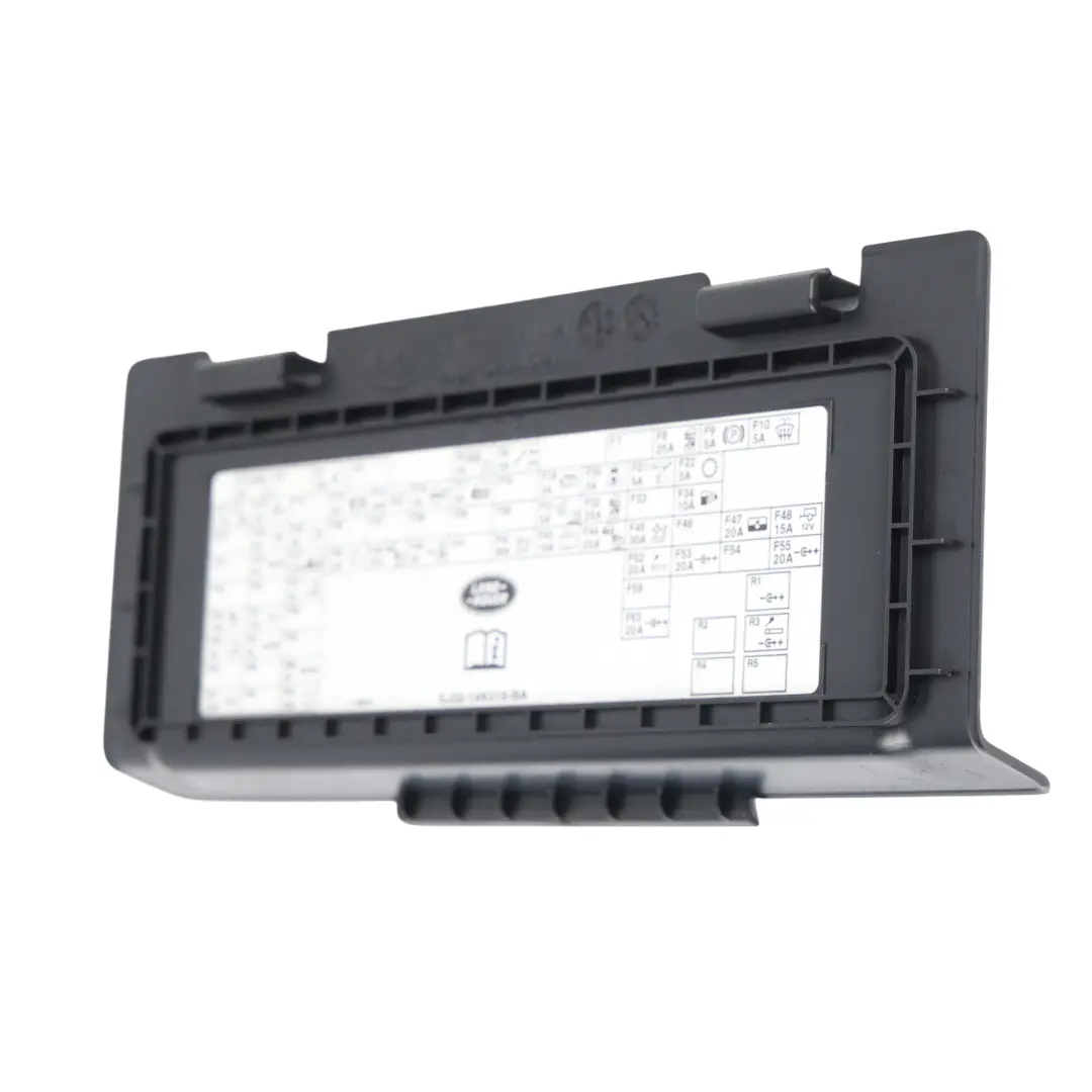 Trim Vano Portaoggetti Fusibili Mappa per Range Rover Evoque L538 con numero di parte EJ32-14K016-BA Range Rover Evoque L538 Trim Vano Portaoggetti Fusibili Mappa - SKU EJ32-14K016-BA - Numero di parte EJ32-14K016-BA