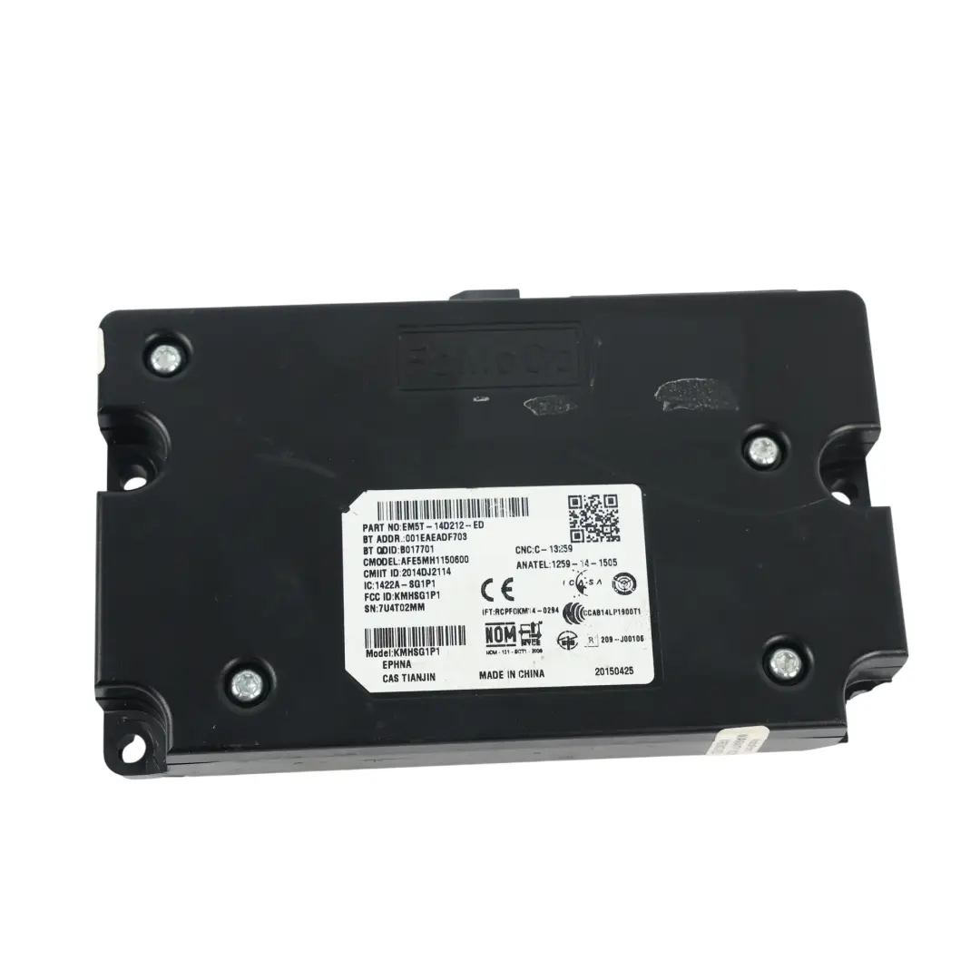 Mk6 Bluetooth Multimedia Steuergerät Modul ECU für Ford Ranger mit Teilenummer EM5T-14D212-ED Ford Ranger Mk6 Bluetooth Multimedia Steuergerät Modul ECU - SKU EM5T-14D212-ED - Teilenummer EM5T-14D212-ED
