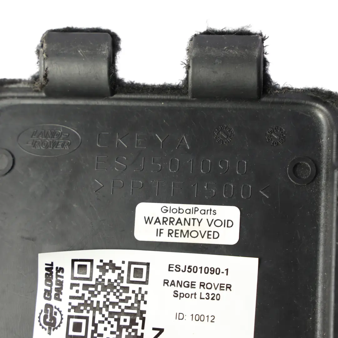 Tapa Cubierta Maletero Cuarto Negro para Range Rover Sport L320 con número de pieza ESJ501090 Range Rover Sport L320 Tapa Cubierta Maletero Cuarto Negro - SKU ESJ501090-1 - Número de pieza ESJ501090