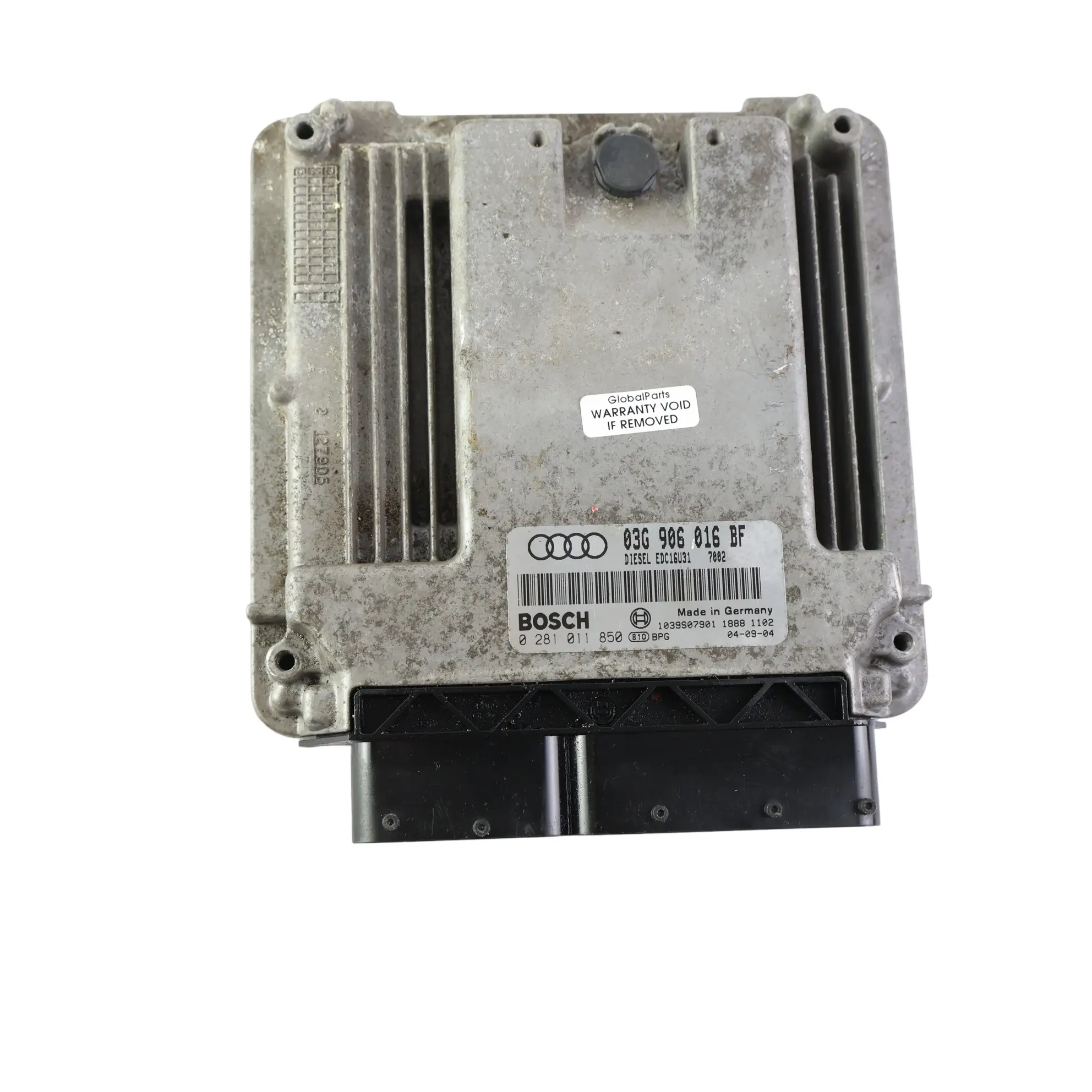 Audi A6 C6 Engine Control Unit ECU 2.0 TDI 140HP BLB Diesel Manual 03G906016BF