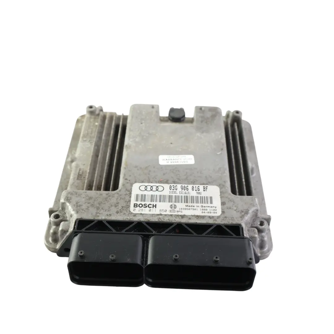 Komputer Silnika 2.0 TDI 140KM BLB Diesel Manual do Audi A6 C6 o numerze 03G906016BF Audi A6 C6 Komputer Silnika 2.0 TDI 140KM BLB Diesel Manual - SKU 03G906016BF - Numer Części 03G906016BF