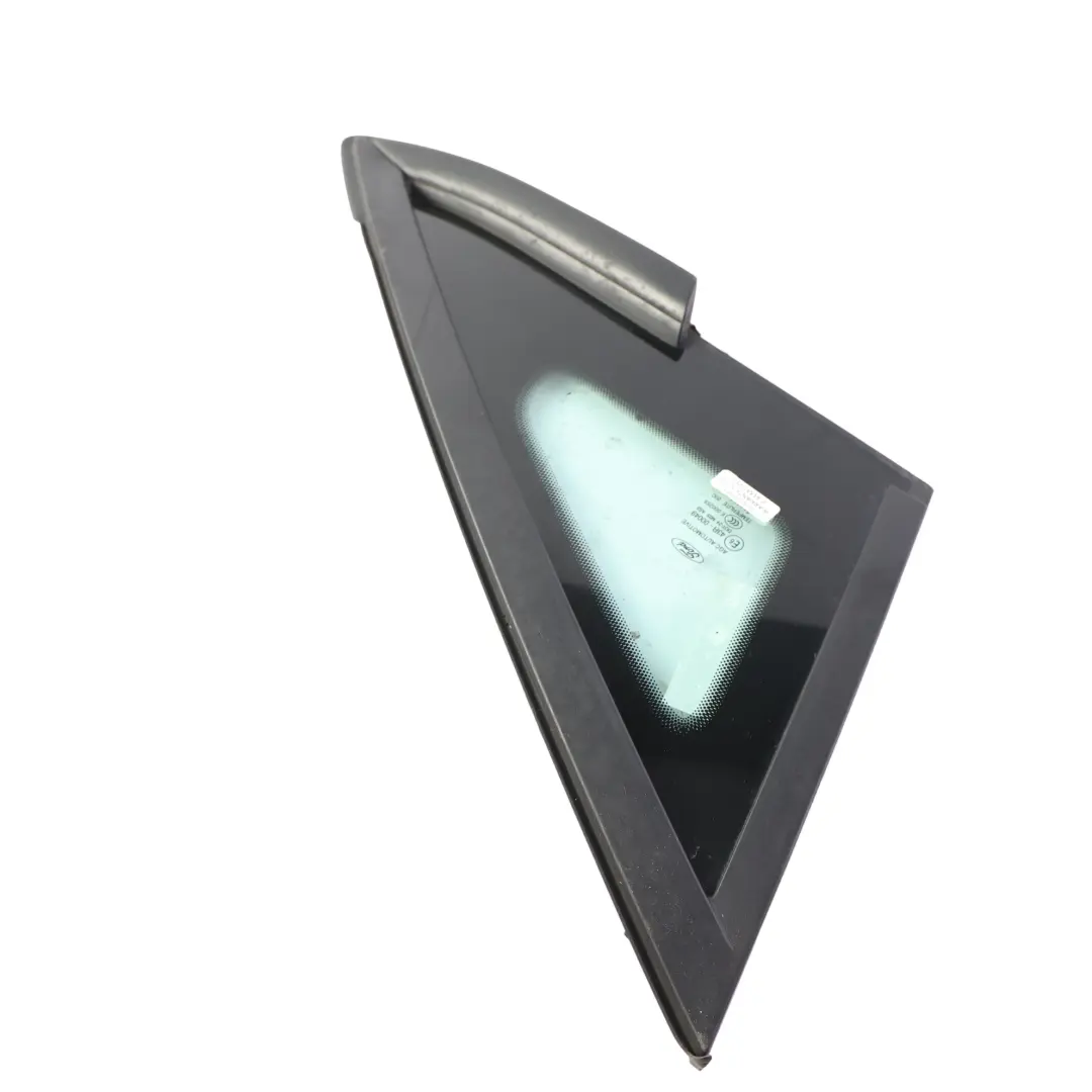 Triangle Quarter Glass Window Front Right O/S to Ford Fiesta Mk7 with Part number F1BB-A29710-AA Ford Fiesta Mk7 Triangle Quarter Glass Window Front Right O/S - SKU F1BB-A29710-AA - Part number F1BB-A29710-AA