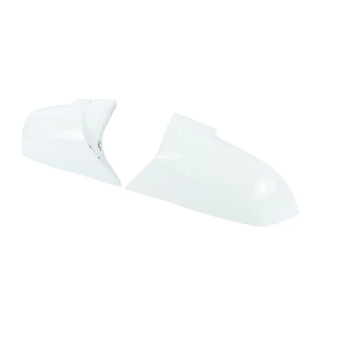 Unbranded BMW F20 F30 F31 Carcasa Tapa Retrovisor Izquierdo Derecho Blanco Set - SKU F20-MIRROR-COVER-SET - Número de pieza F20 Mirror Cover Set