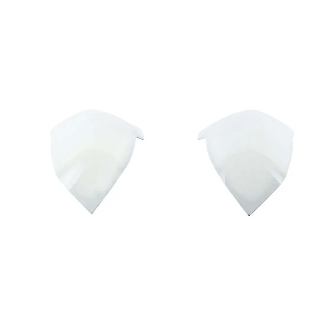 BMW F20 F30 F31 Wing Mirror Cover Cap Casing Housing Left Right N/O/S White Set - SKU F20-MIRROR-COVER-SET - Part number F20 Mirror Cover Set