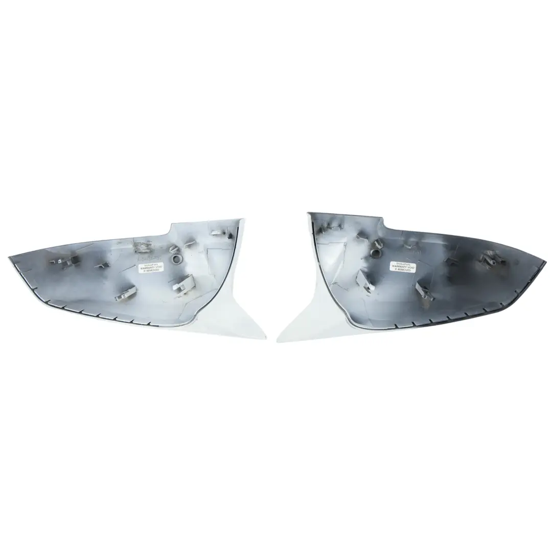 Wing Mirror Cover Cap Casing Housing Left Right N/O/S White Set to BMW F20 F30 F31 with Part number F20 Mirror Cover Set BMW F20 F30 F31 Wing Mirror Cover Cap Casing Housing Left Right N/O/S White Set - SKU F20-MIRROR-COVER-SET - Part number F20 Mirror Cover Set
