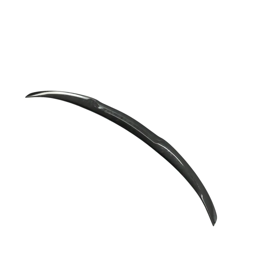 BMW F36 Gran Coupe Rear Spoiler Tailgate Boot Trunk Lid Panel Lip Trim Black - SKU F36-BLACK-SPOILER-1 - Part number F36-BLACK-SPOILER