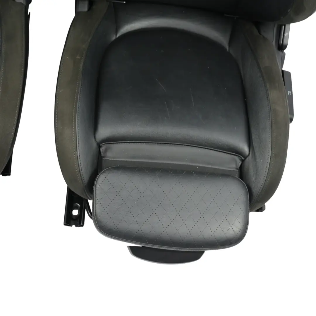 Mini F57 Asientos Deportivos Calefactados Cuero/Alcantara Carbono Negro SET - SKU F57-SEATS-SET-CARBON-BLACK-NEE1 - Número de pieza F57-SEATS-SET-CARBON-BLACK-NEE1