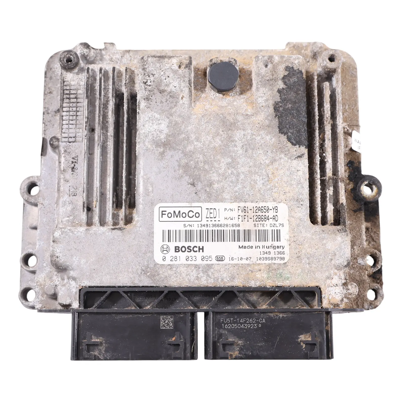 Ford Transit Connect MK2 Motor Steuergerät ECU 1.5 TDI 75HP FV61-12A650-YB