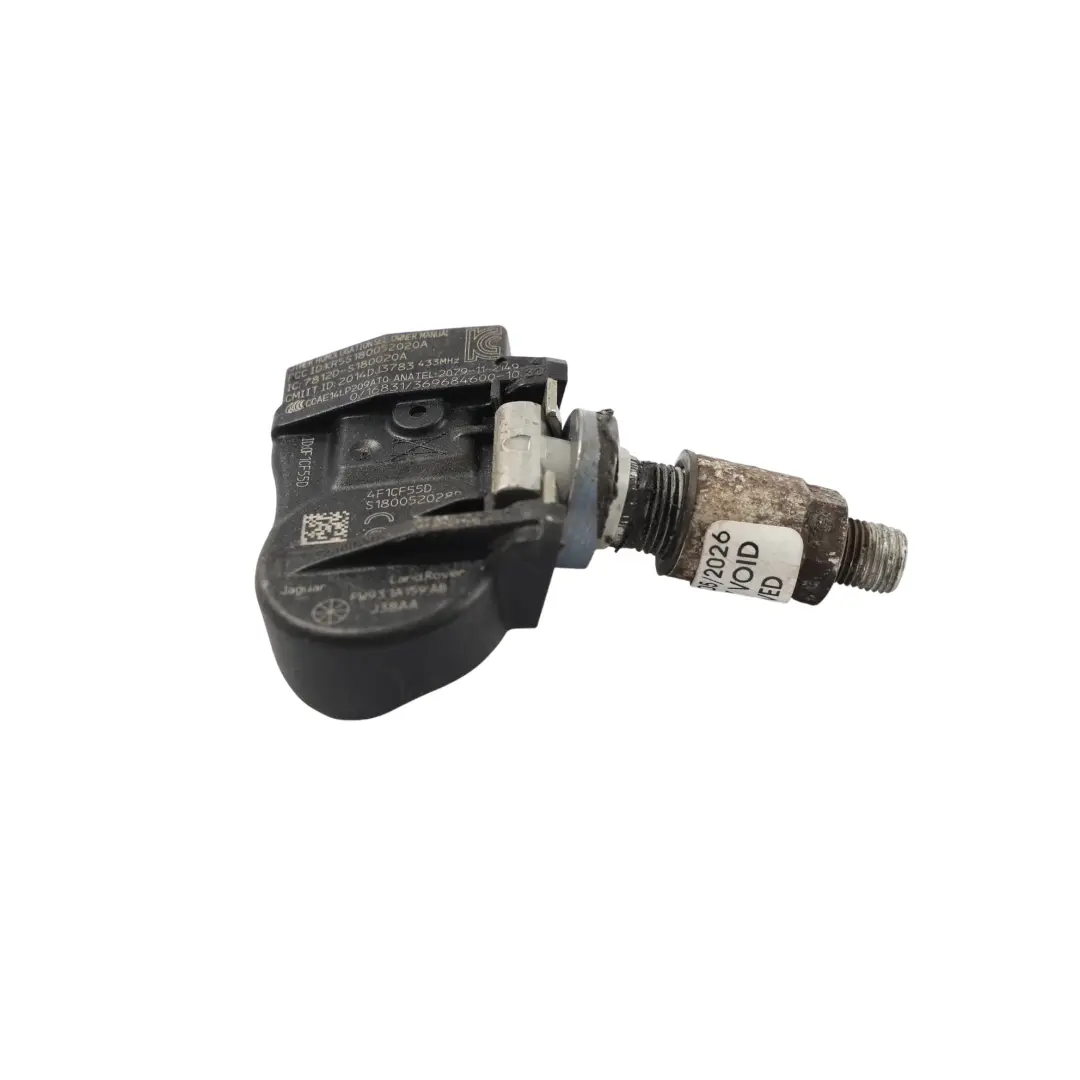 Tyre Pressure Sensor TPMS Valve Wheel Module to Land Rover with Part number FW93-1A159-AB Land Rover Tyre Pressure Sensor TPMS Valve Wheel Module - SKU FW93-1A159-AB - Part number FW93-1A159-AB