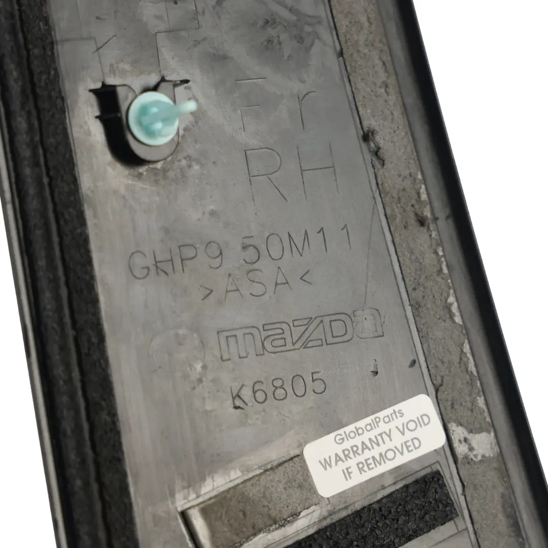Pannello Copertura Montante B Berlina Anteriore Destro GHP950M11 per Mazda 6 con numero di parte GHP9-50M11 Mazda 6 Pannello Copertura Montante B Berlina Anteriore Destro GHP950M11 - SKU GHP9-50M11 - Numero di parte GHP9-50M11