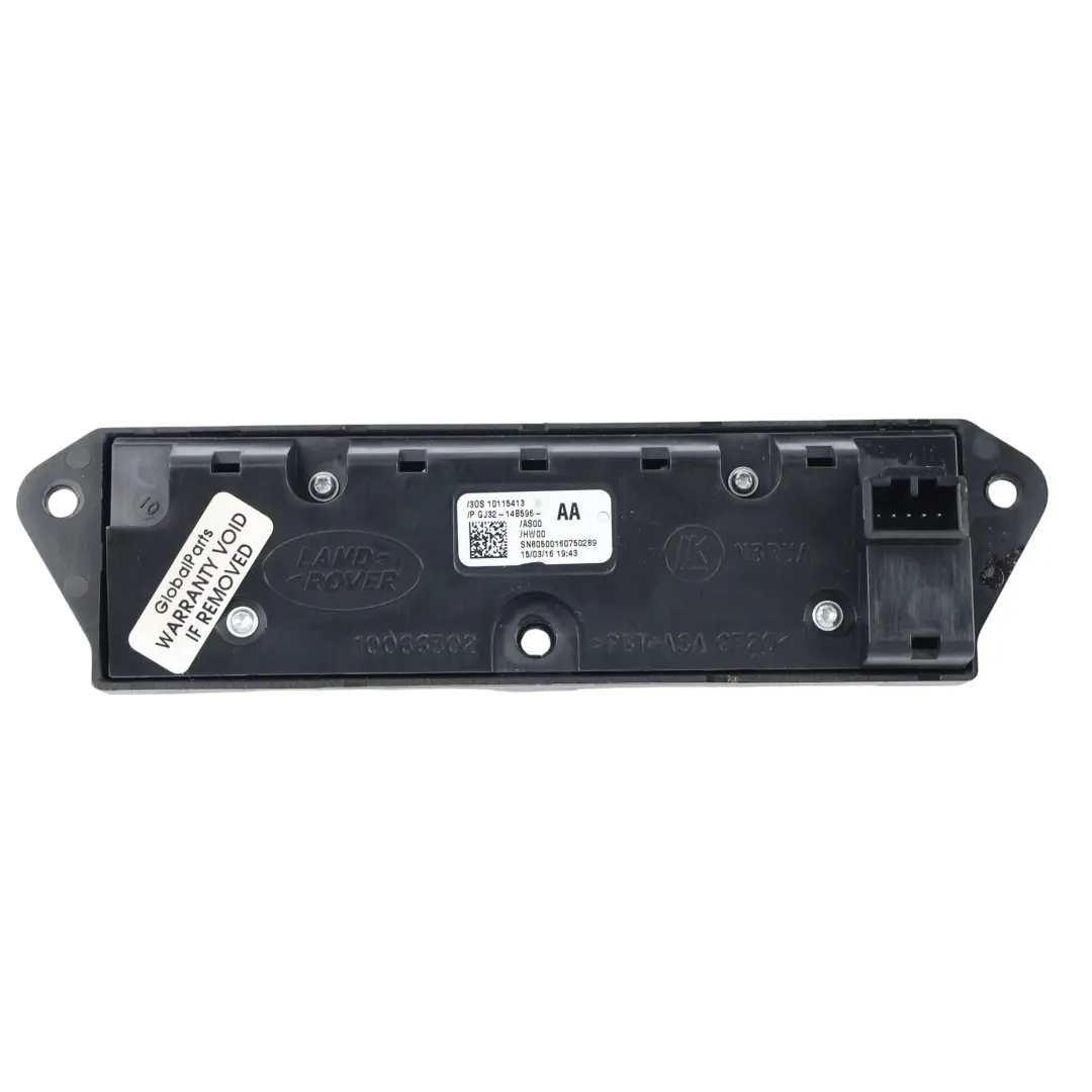 Range Rover Evoque L538 Interruttore Controllo Modalità Guida - SKU GJ32-14B596-AA - Numero di parte GJ32-14B596-AA