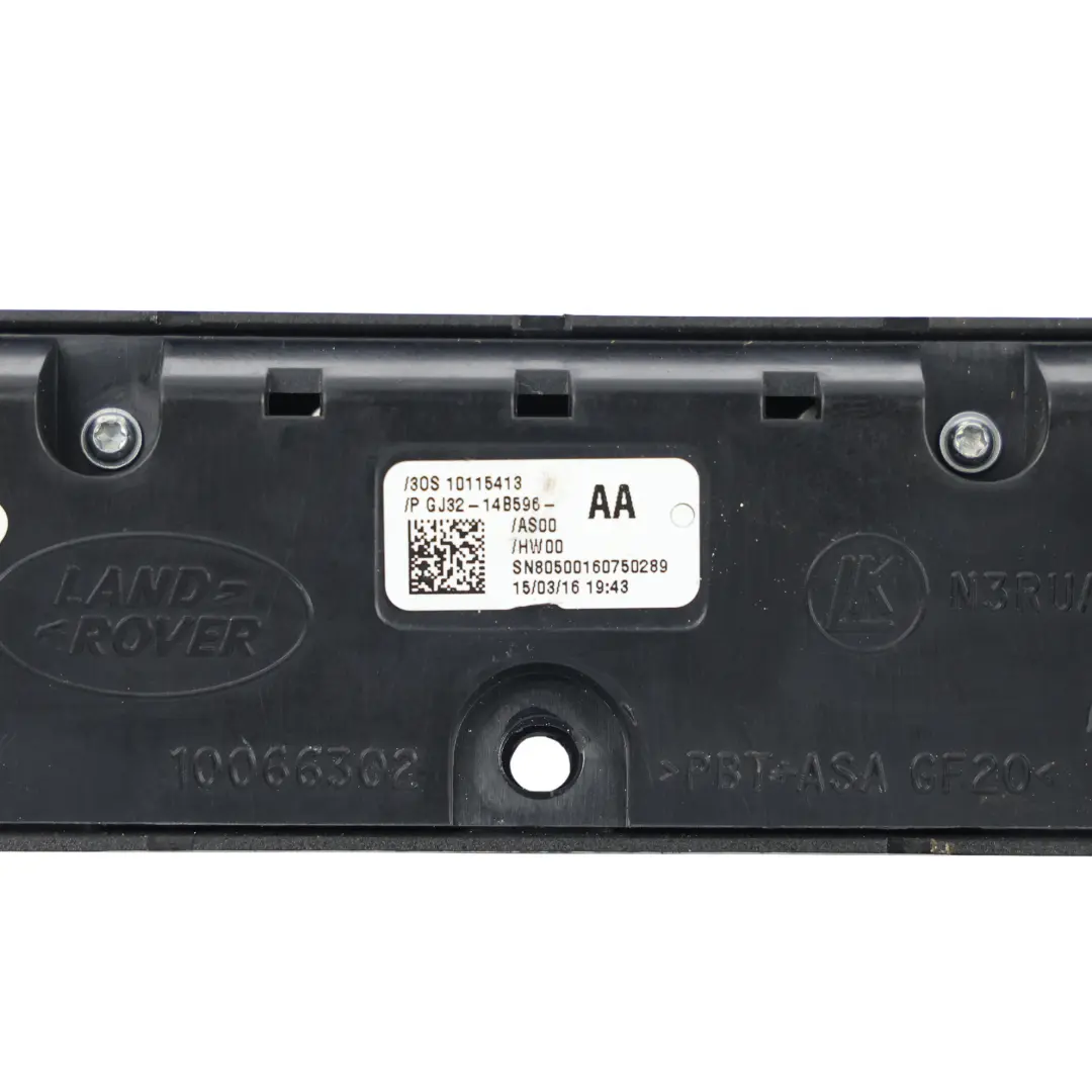 Unité Panneau Commutateur Mode Conduite pour Range Rover Evoque L538 à propos du numéro de pièce GJ32-14B596-AA Range Rover Evoque L538 Unité Panneau Commutateur Mode Conduite - SKU GJ32-14B596-AA - Numéro de pièce GJ32-14B596-AA