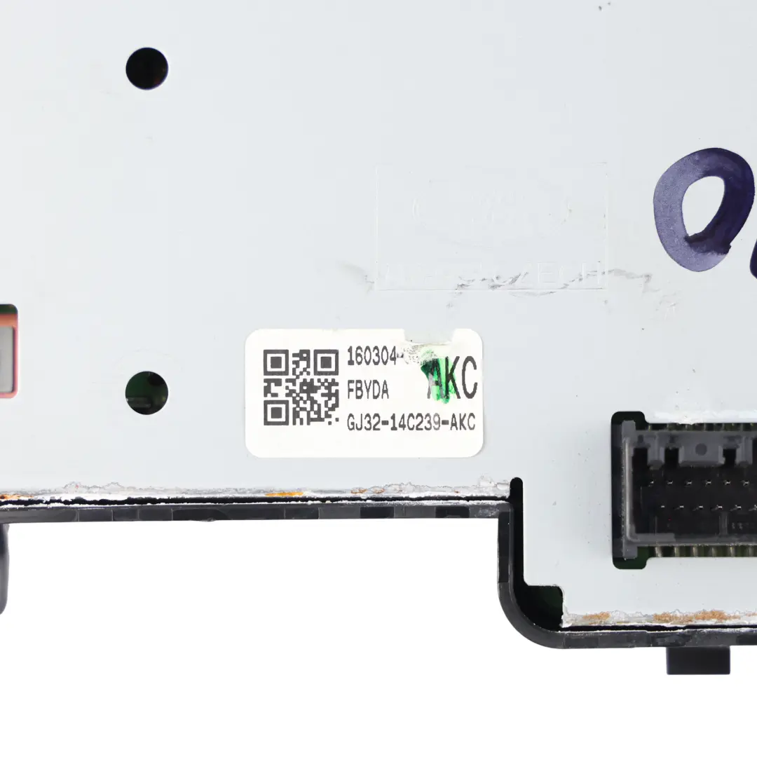 Range Rover Evoque L538 Panel Sterowania Klimatyzacją Radio - SKU GJ32-14C239-AKC - Numer Części GJ32-14C239-AKC