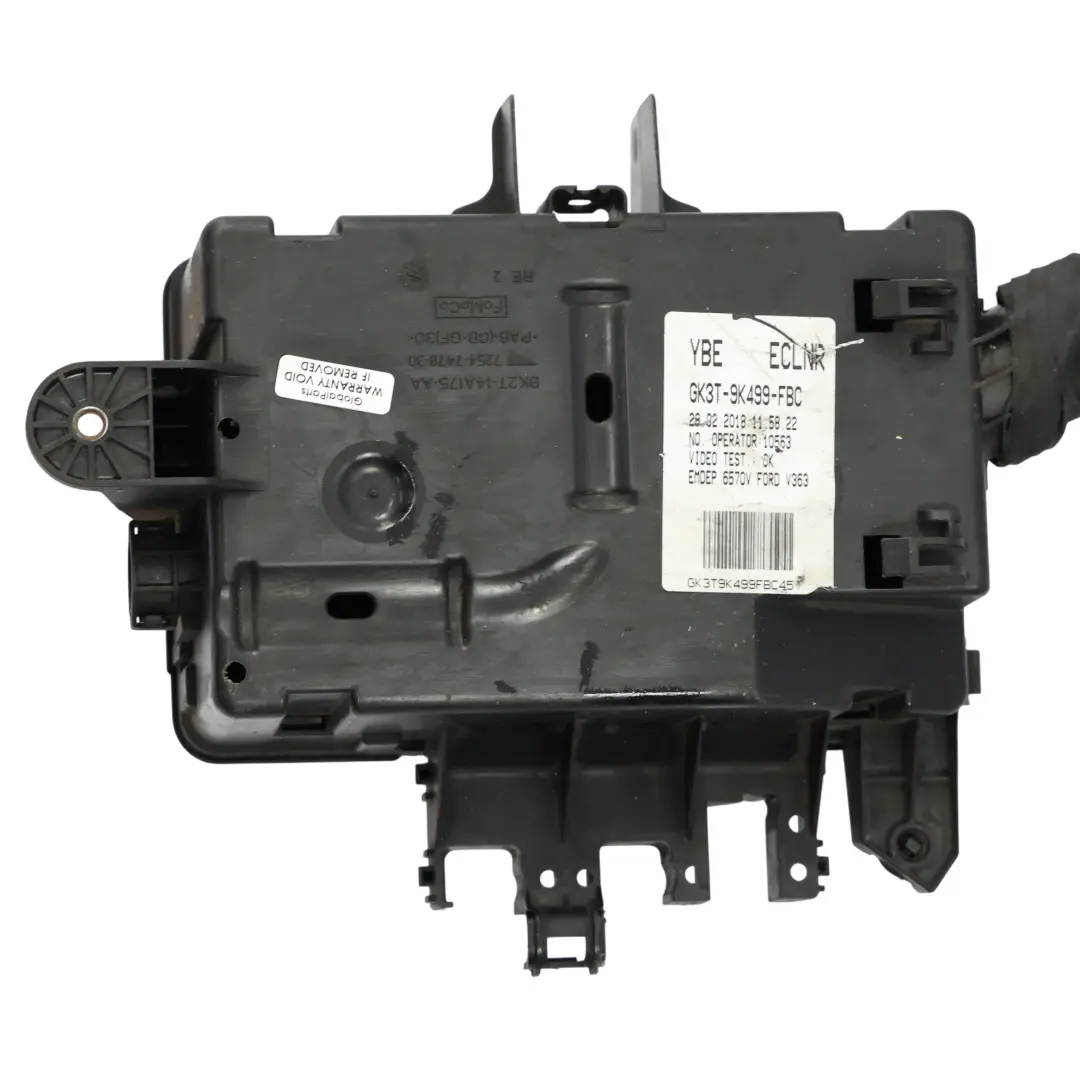 Ford Transit MK8 Motorraum Sicherungskasten Kabelbaum 2.0 - SKU GK3T-9K499-FBC - Teilenummer GK3T-9K499-FBC