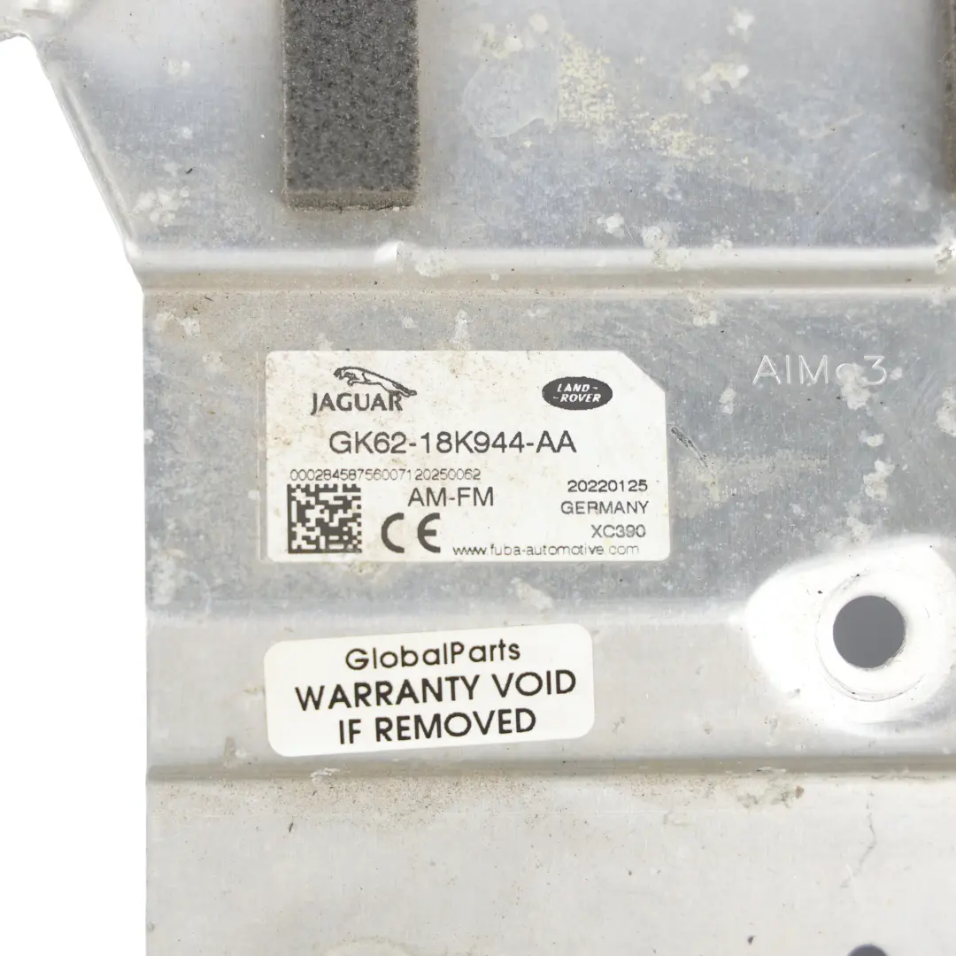Range Rover Sport L494 Tailgate AM/FM Amplifier Unit Bracket - SKU GK62-18K944-AA - Part number GK62-18K944-AA