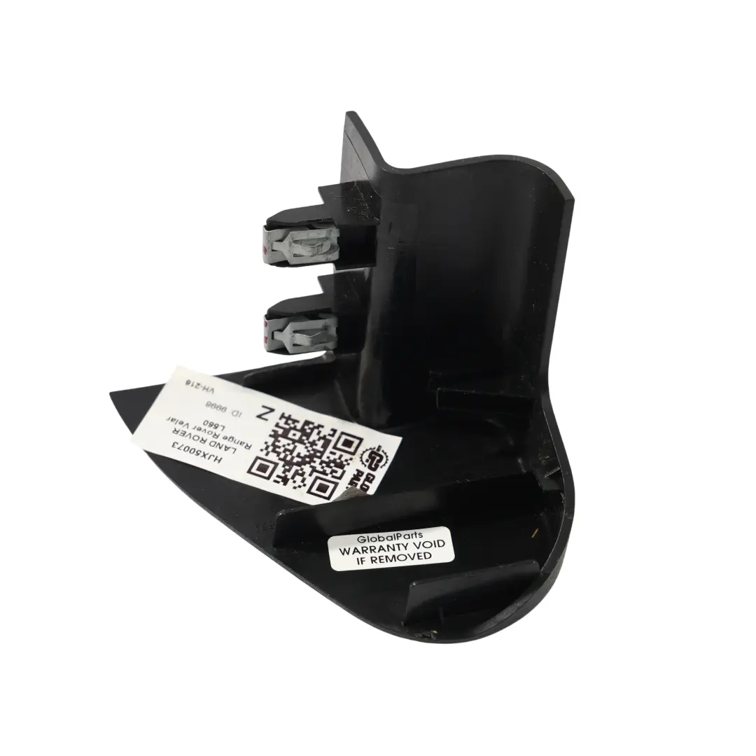 Moldura Esquina Asiento Delantero Derecho para Range Rover Velar L560 con número de pieza HJX50073 Range Rover Velar L560 Moldura Esquina Asiento Delantero Derecho - SKU HJX50073 - Número de pieza HJX50073