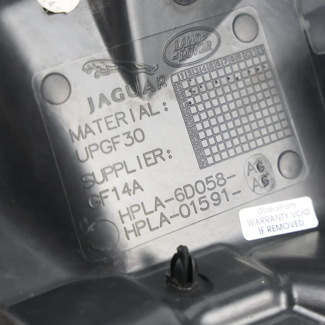 Heat Protection Insulator to Land Range Rover Evoque L538 Engine with Part number HPLA-6D058-AG Land Range Rover Evoque L538 Engine Heat Protection Insulator - SKU HPLA-6D058-AG - Part number HPLA-6D058-AG