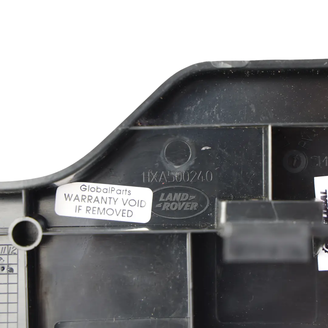Sitzbezug Blende Vorne Schwarz für Range Rover Sport L320 mit Teilenummer HXA500240 Range Rover Sport L320 Sitzbezug Blende Vorne Schwarz - SKU HXA500240-1 - Teilenummer HXA500240