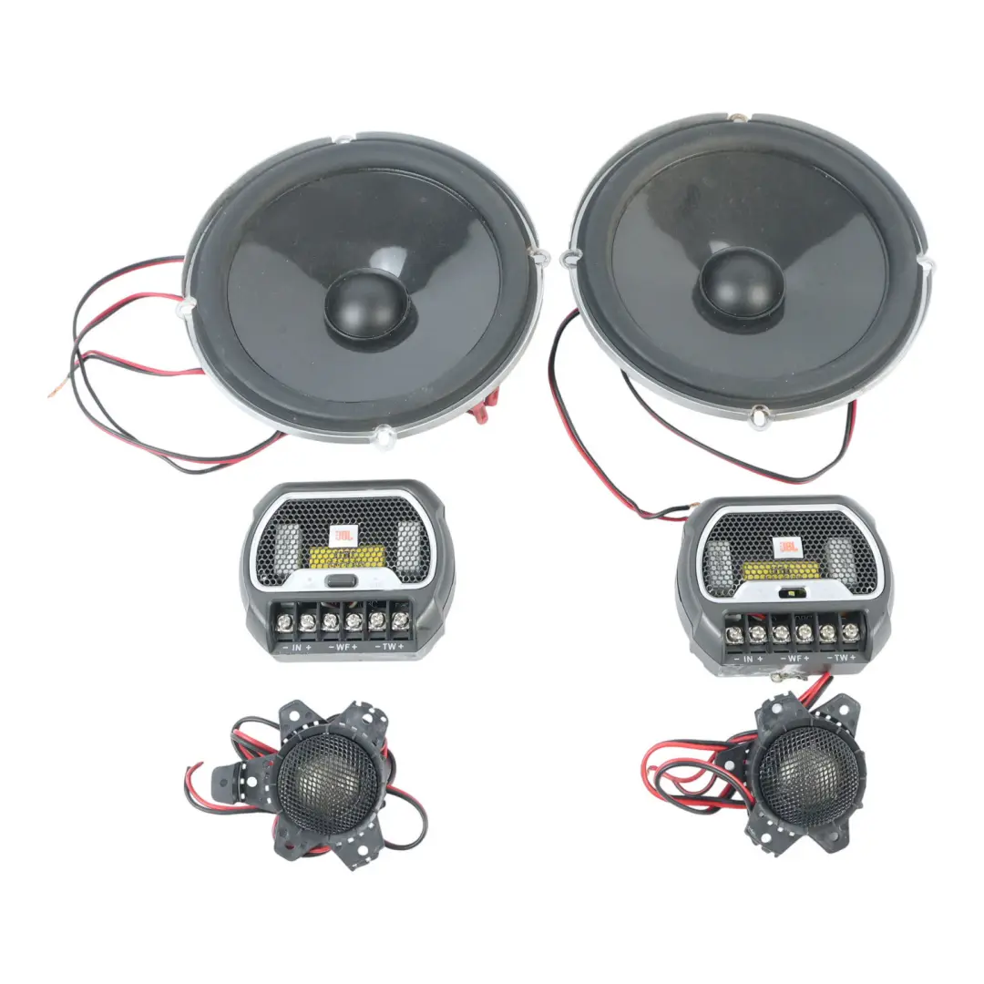 Mini R56 JBL Loud Speaker Tweeter Set Black Pair Kit - SKU JBL-SPEAKER-SET - Part number JBL-SPEAKER-SET