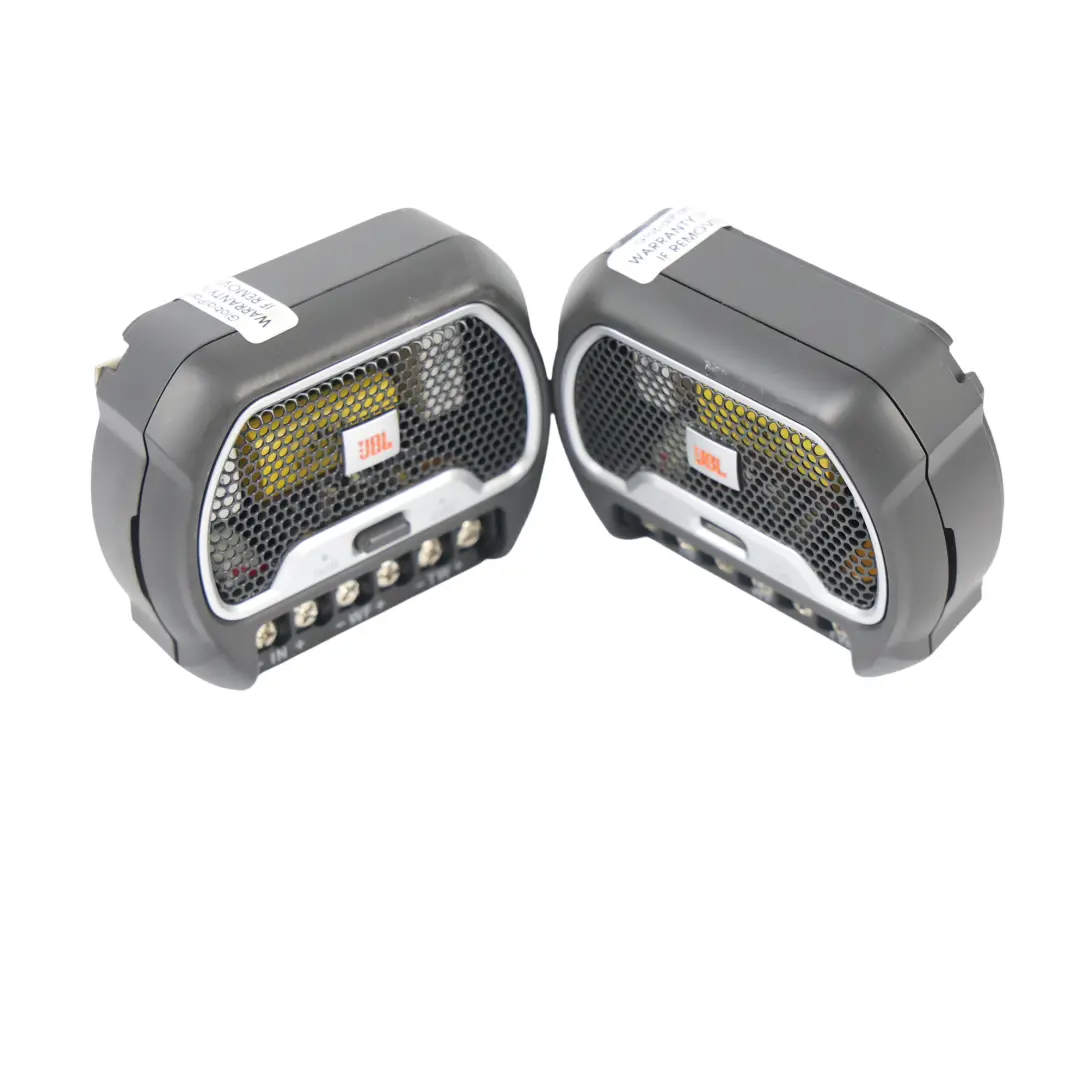 Mini R56 JBL Loud Speaker Tweeter Set Black Pair Kit - SKU JBL-SPEAKER-SET - Part number JBL-SPEAKER-SET