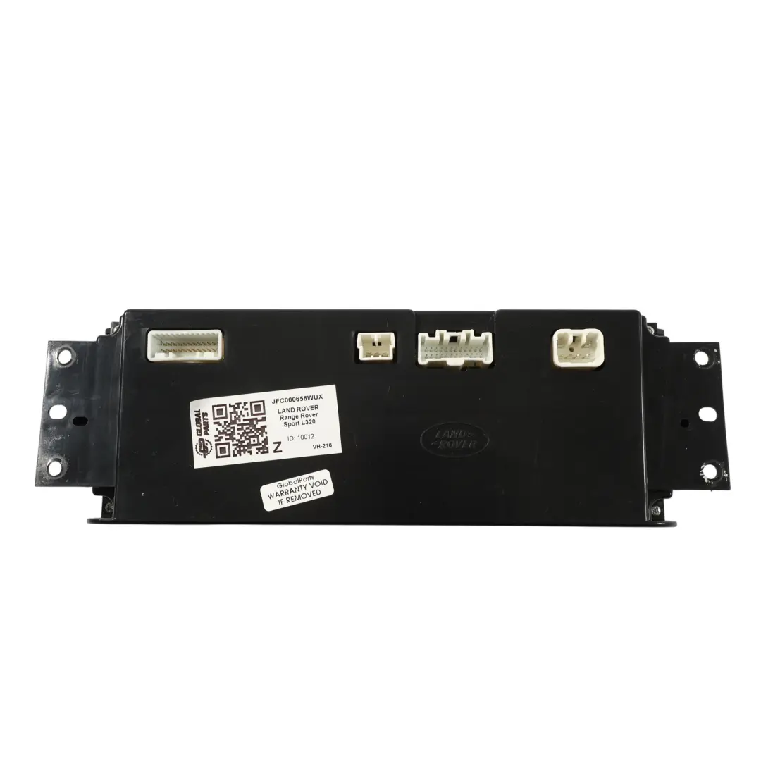 Range Rover Sport L320 Panel Interruptor Control Climatizador - SKU JFC000658WUX - Número de pieza JFC000658WUX