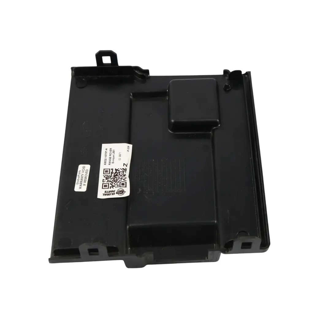 Range Rover Evoque L551 Couvercle Boîtier Batterie Avant Latéral - SKU K8D2-10757-A - Numéro de pièce K8D2-10757-A