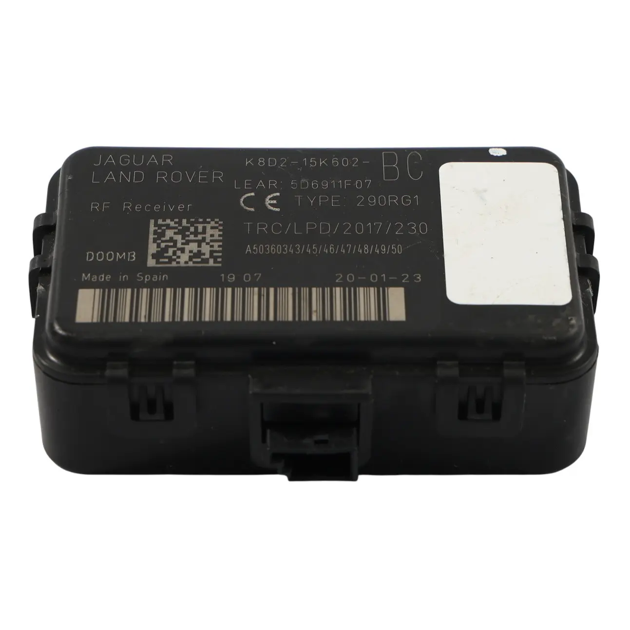 Range Rover Velar L560 Keyless Signal Fernbedienung Empfänger K8D2-15K602-BC