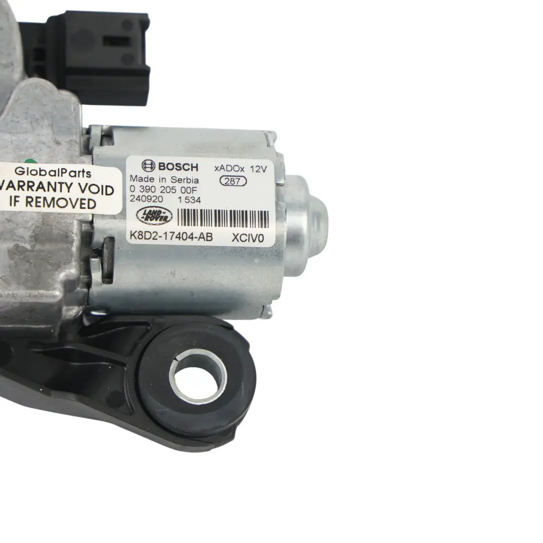 Window Screen Wiper Motor to Range Rover Evoque L551 Tailgate Rear with Part number K8D2-17404-AB Range Rover Evoque L551 Tailgate Rear Window Screen Wiper Motor - SKU K8D2-17404-AB - Part number K8D2-17404-AB