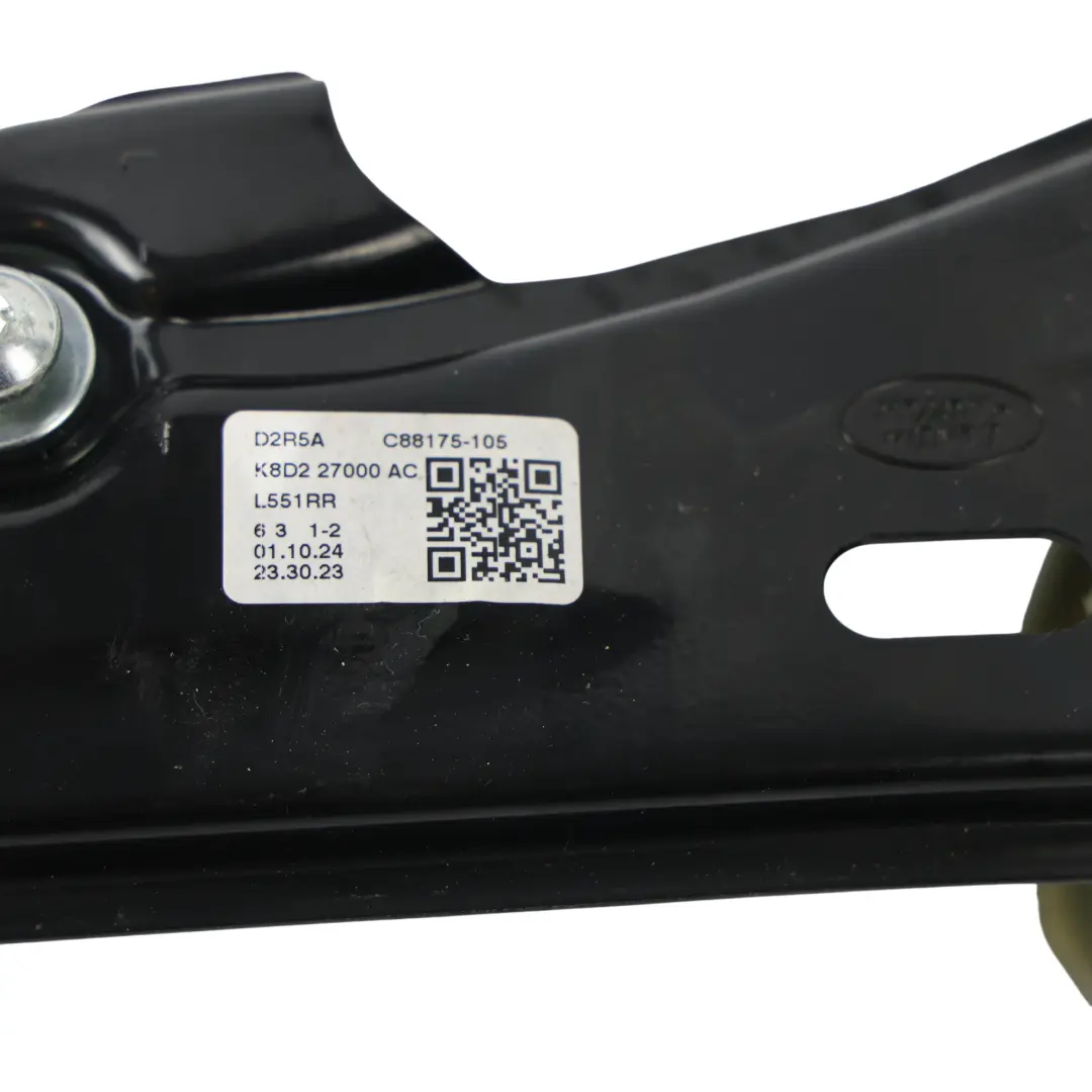 Range Rover Evoque L551 Alzacristallo Porta Posteriore Destro - SKU K8D2-27000-AC - Numero di parte K8D2-27000-AC