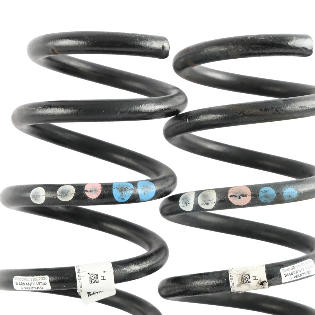 Range Rover Evoque L551 Rear Suspension Coil Spring Set X2 - SKU K8D2-5B749-FB - Part number K8D2-5B749-FB