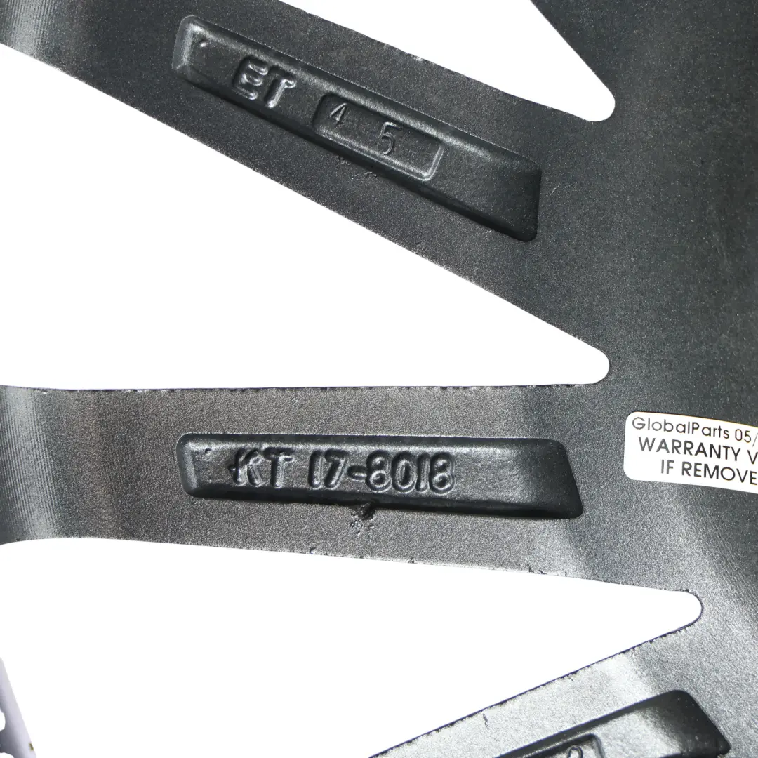  Keskin Llanta Aleación Gris Titanio 18" 8J ET:45 5x112 - SKU KT17-8018-1 - Número de pieza KT17-8018