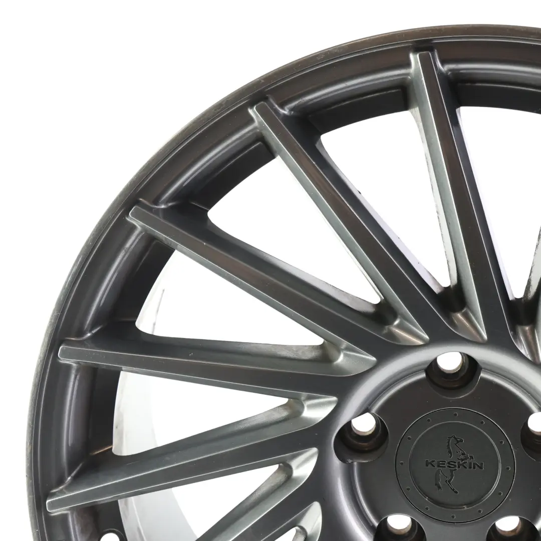  Keskin Cerchio in Lega Grigio Titanio 18" 8J ET:45 5x112 - SKU KT17-8018-1 - Numero di parte KT17-8018
