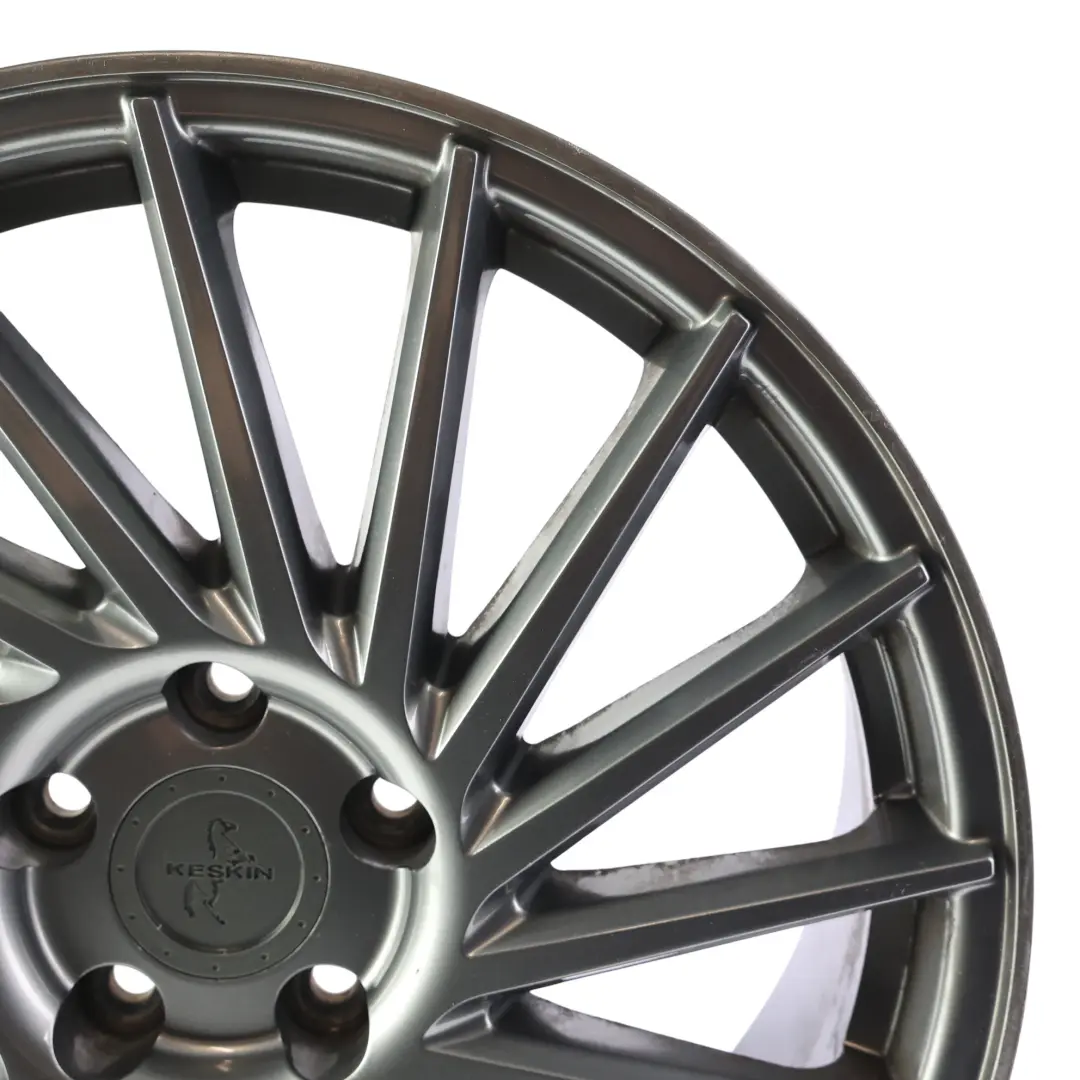  Keskin Cerchio in Lega Grigio Titanio 18" 8J ET:45 5x112 - SKU KT17-8018-1 - Numero di parte KT17-8018