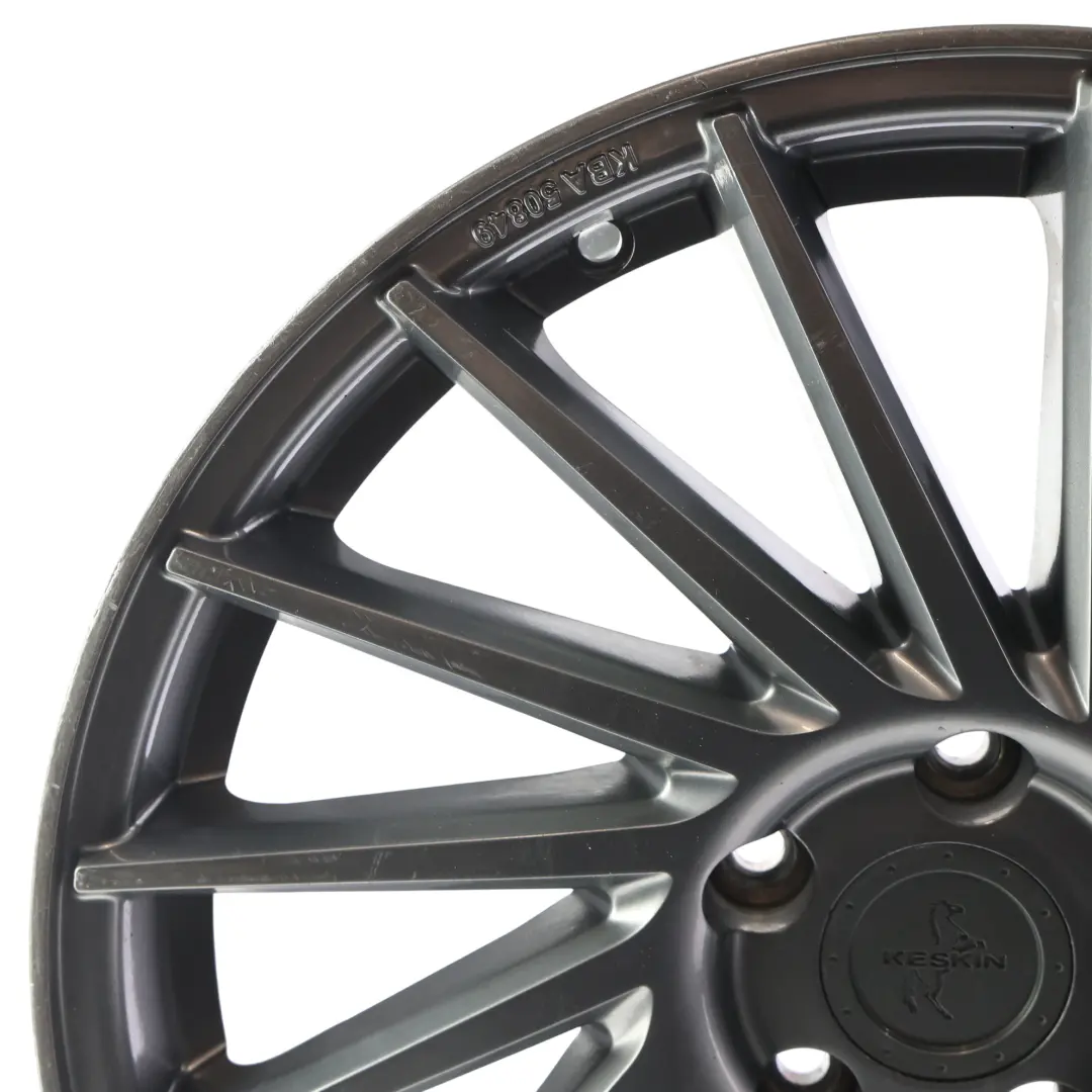 Keskin Wheel Alloy Rim Titan Grey 18" 8J ET:45 5x112 to with Part number KT17-8018 Keskin Wheel Alloy Rim Titan Grey 18" 8J ET:45 5x112 - SKU KT17-8018-2 - Part number KT17-8018