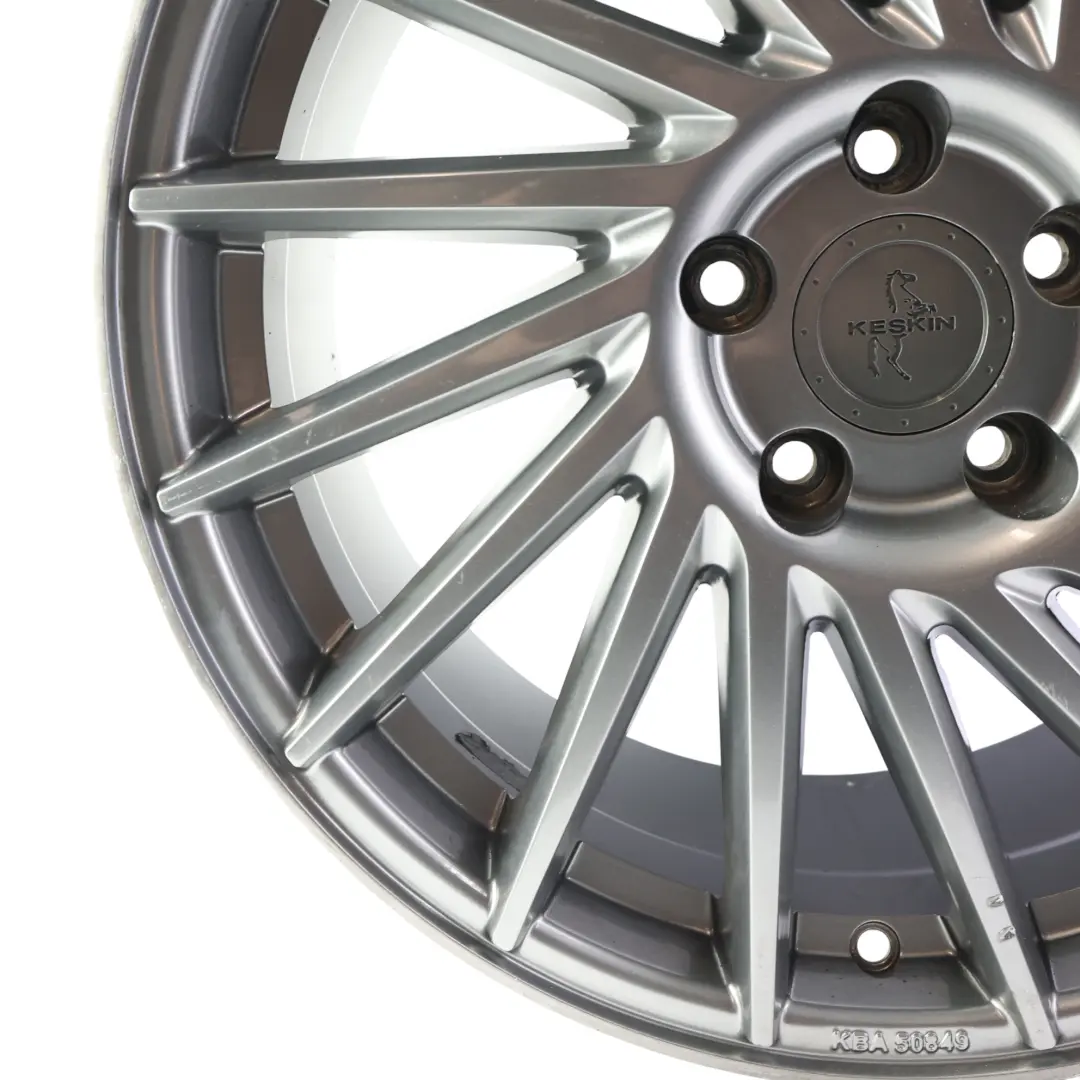  Keskin Cerchio in Lega Grigio Titanio 18" 8J ET:45 5x112 - SKU KT17-8018-3 - Numero di parte KT17-8018